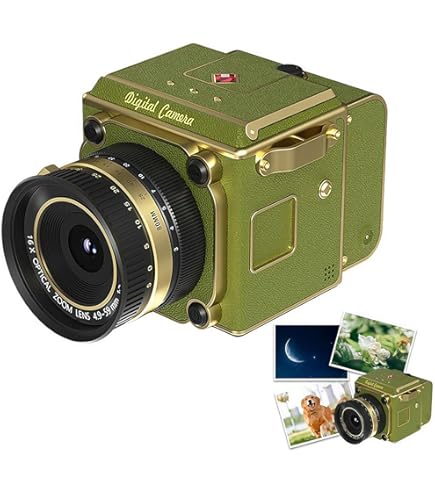 Amazon | デジタルカメラ レトロ ポータブル CCD カメラ 4K 録画｜6400